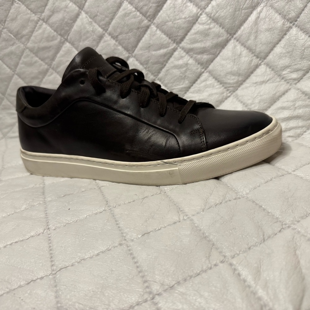 To Boot New York Espresso Leather Sneakers